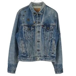Levi's Distressed Blue Denim Jacket